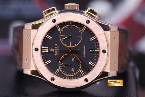 hublot 18k rose gold classic fusion 45mm 521.ox.1180.lr|521.OX.1180.LR Hublot Classic Fusion Rose Gold Watch.